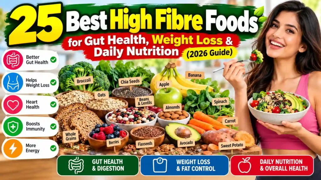 25 Best High Fibre Foods for Gut Health